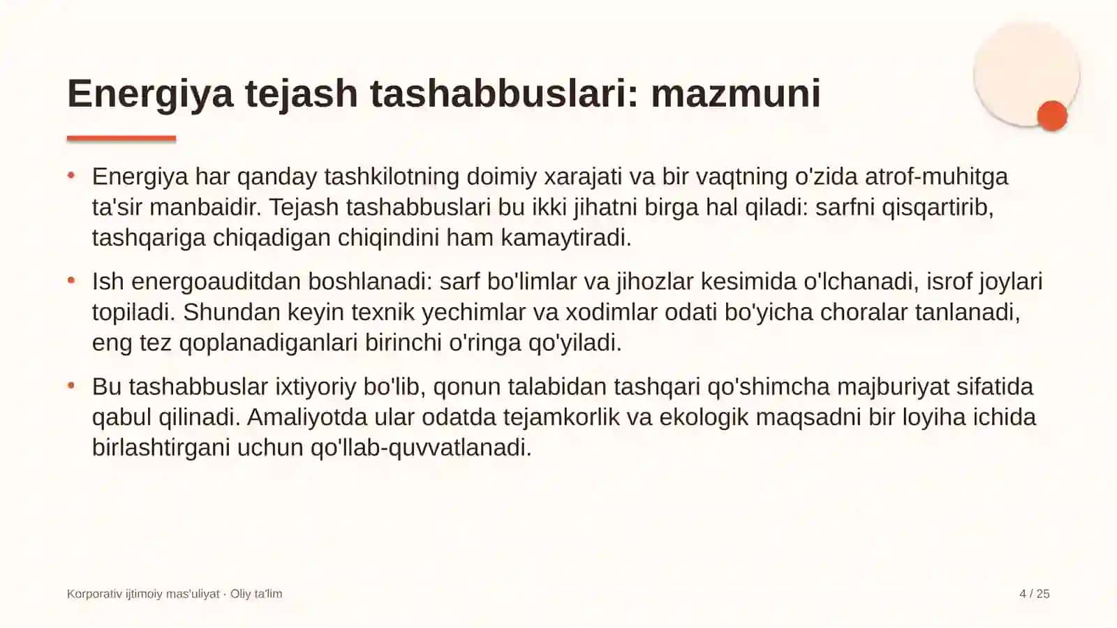 Gul do'konlarida energiya tejashga yo'naltirilgan tashabbuslar 4