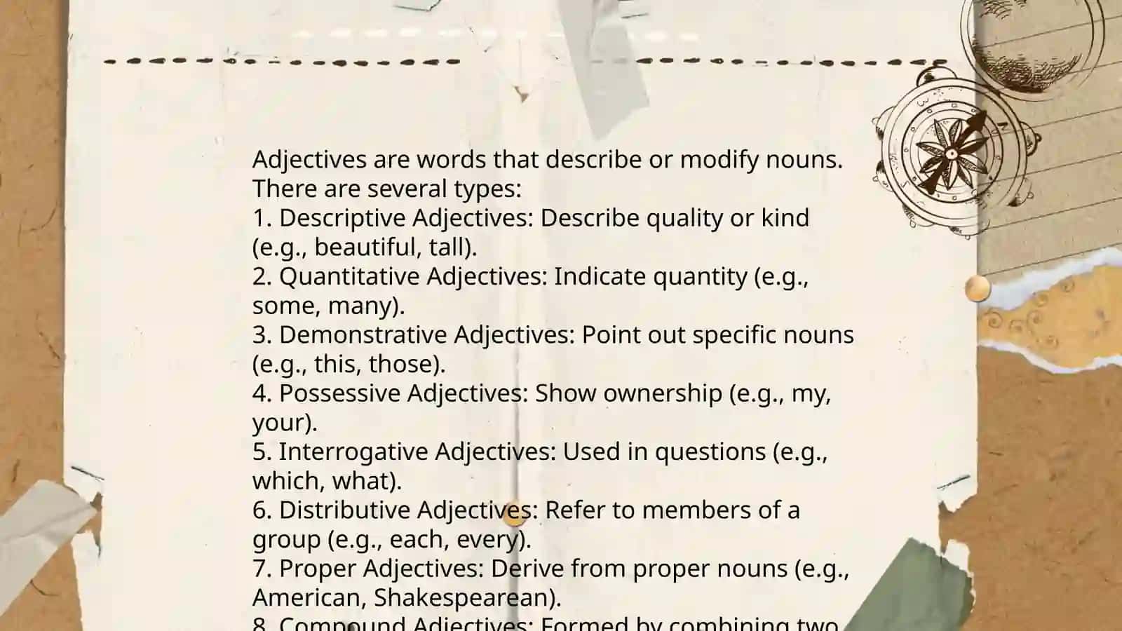 Adjectives 4