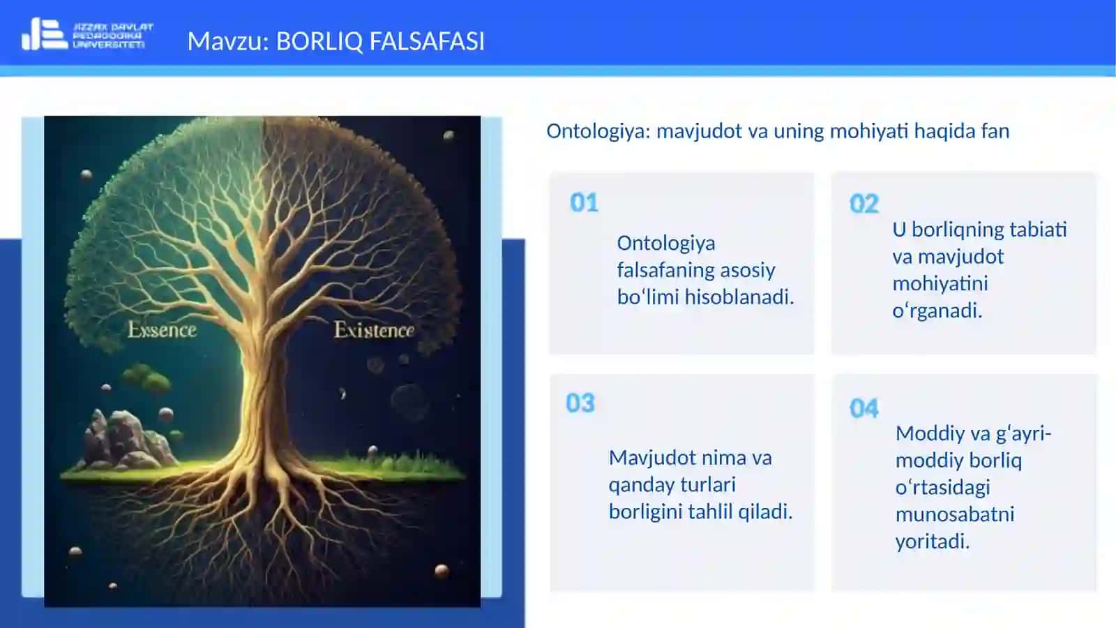 Borliq Falsafasi 4