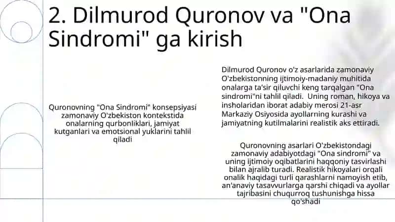 Ona Sindromi Tahlili 4