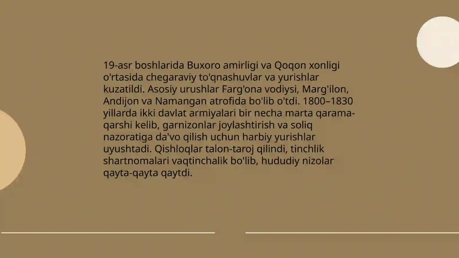 Buxoro amirligi va Qoqon xonligi o'rtasidagi munosabatlar 4