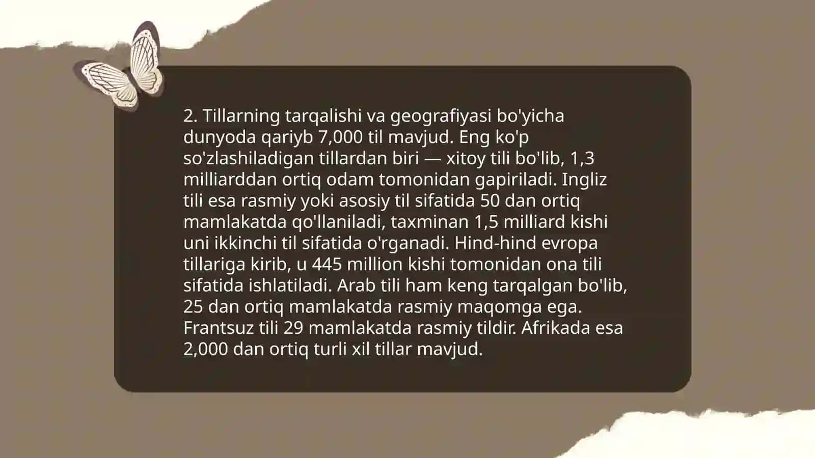 Dunyo tillari,tillarning bir biriga ta‘siri 4