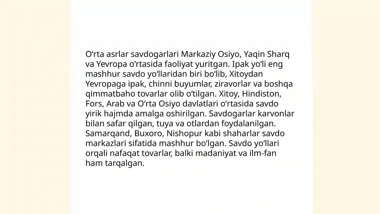 Oʻrta asrdagi iqtisodiy gʻoyalar va qarashlar 4