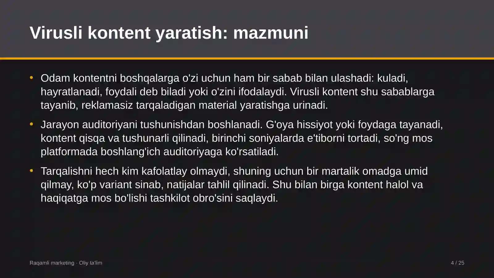 Ulgurji bozorlarda virusli kontent yaratish 4