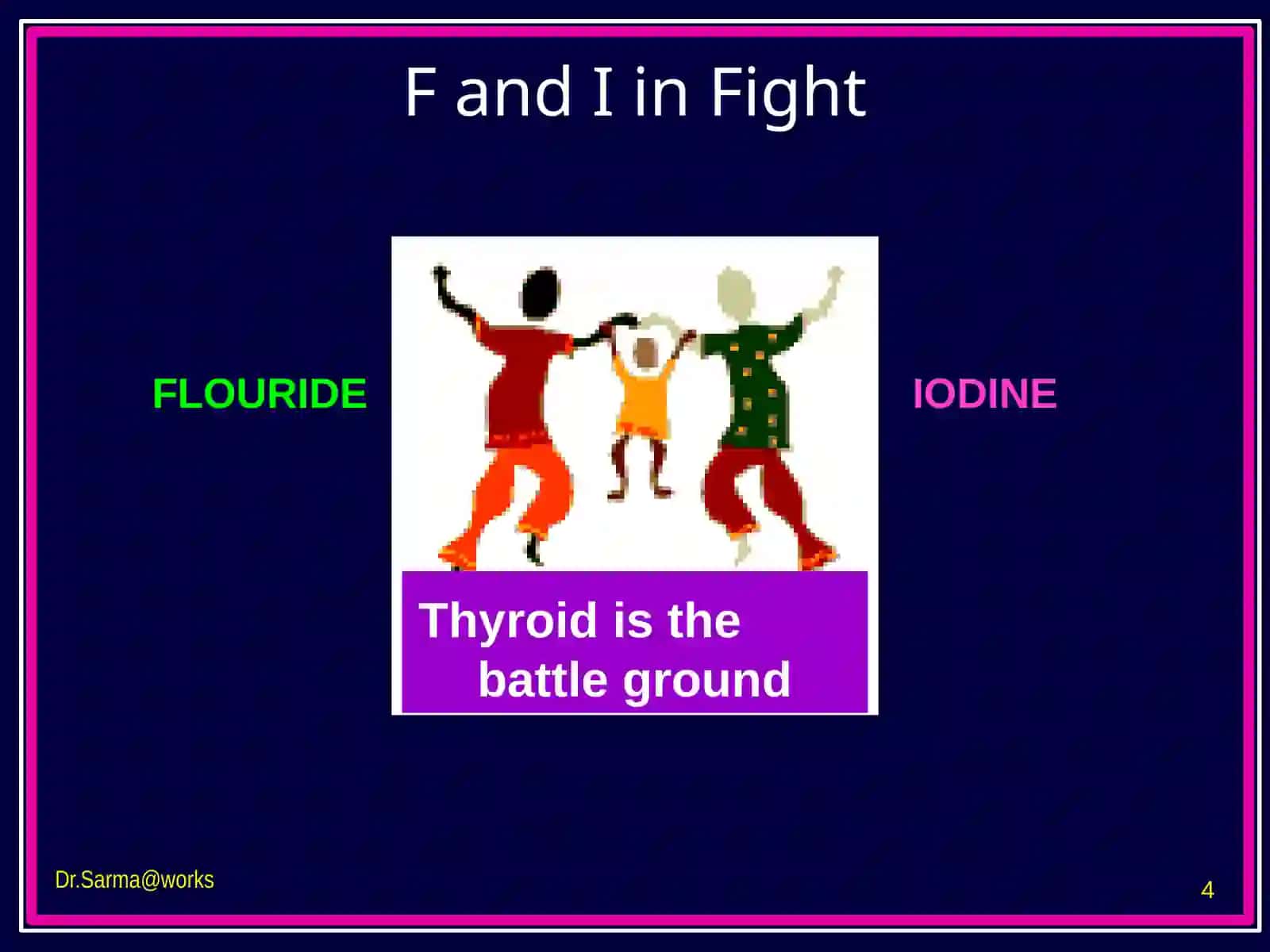 Fluorosis AND THYROID 4