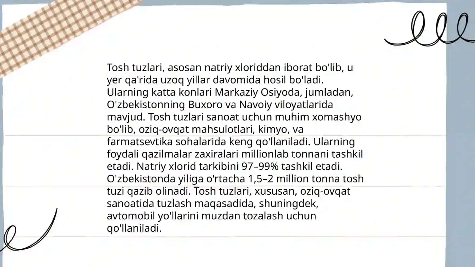 Noorganik moddalarining tabiiy manbalari 4