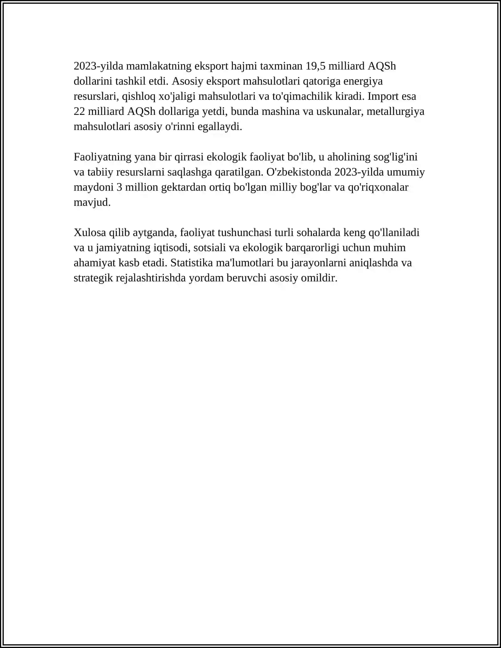 O‘zbekiston Respublikasi Oliy Ta’lim Fan va Innovatsiya Vazirligi 4