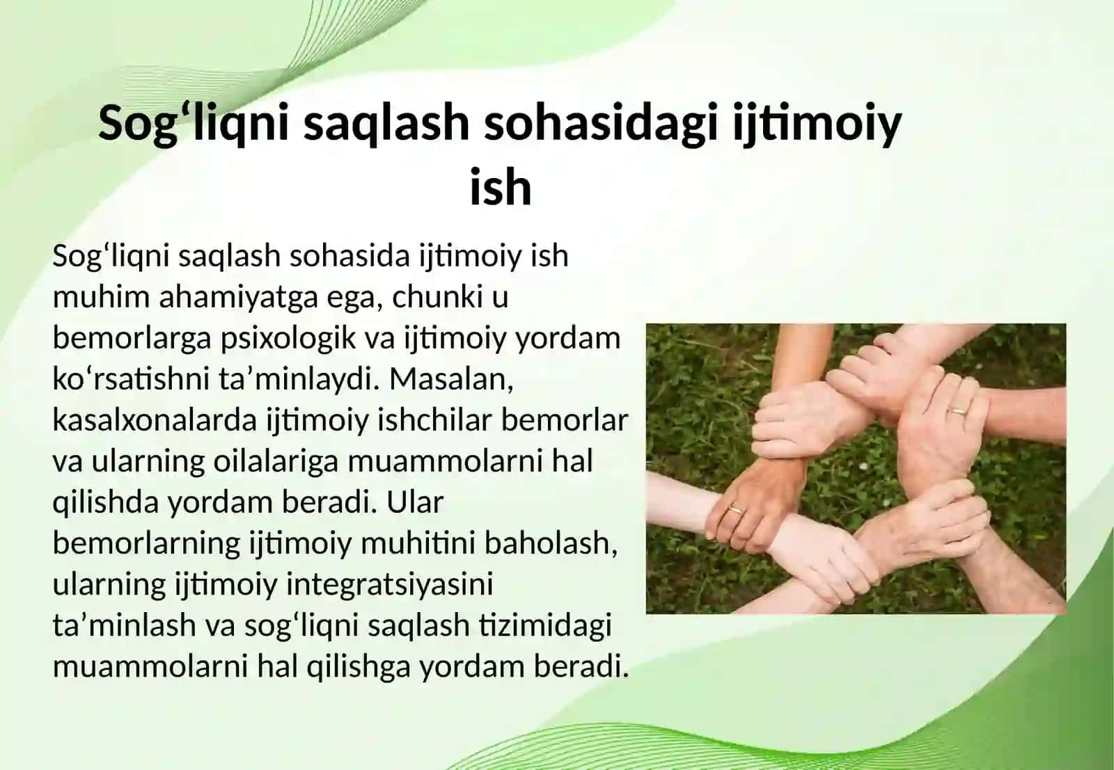 Ijtimoiy ish faoliyati 4