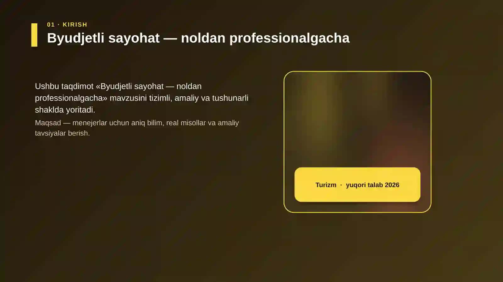 Byudjetli sayohat — noldan professionalgacha 4