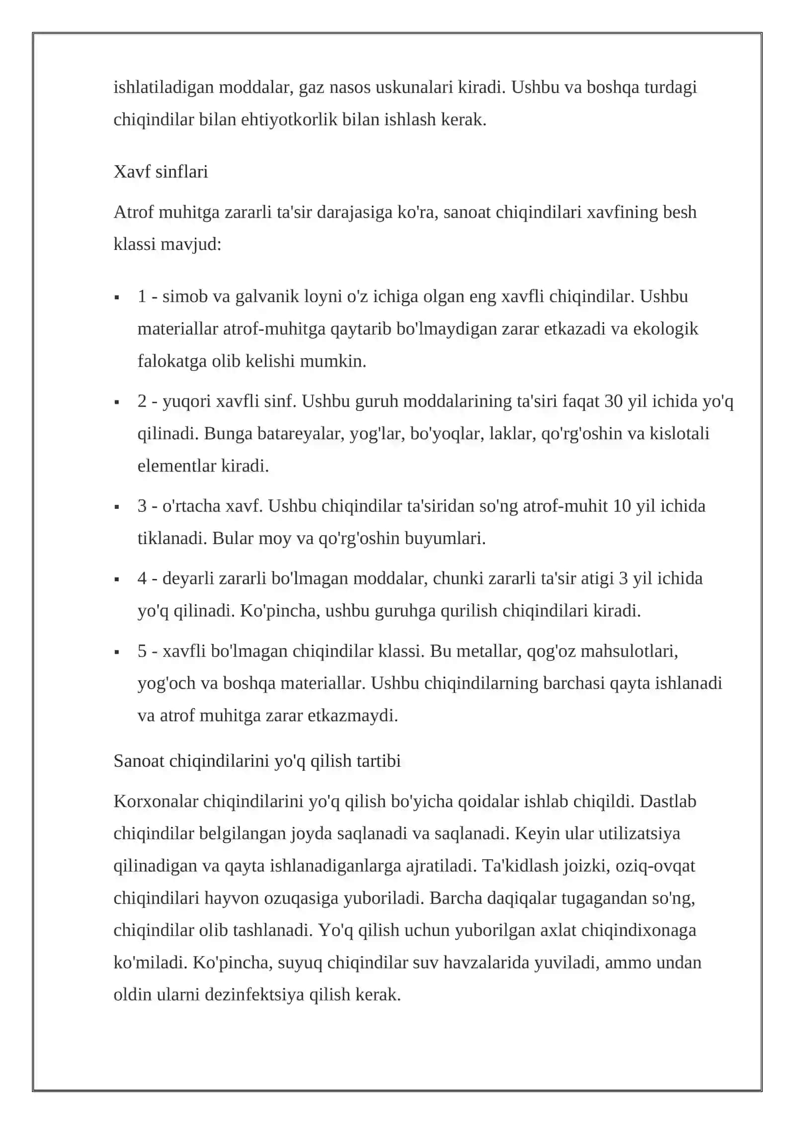 Sanoat chiqindilari 4