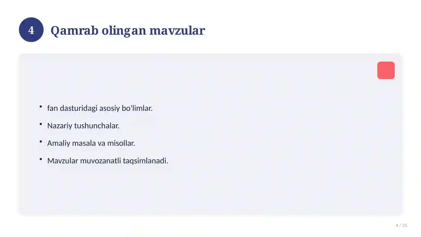 O'zbekiston tarixi fanidan 8-sinf test savollari to'plami 4