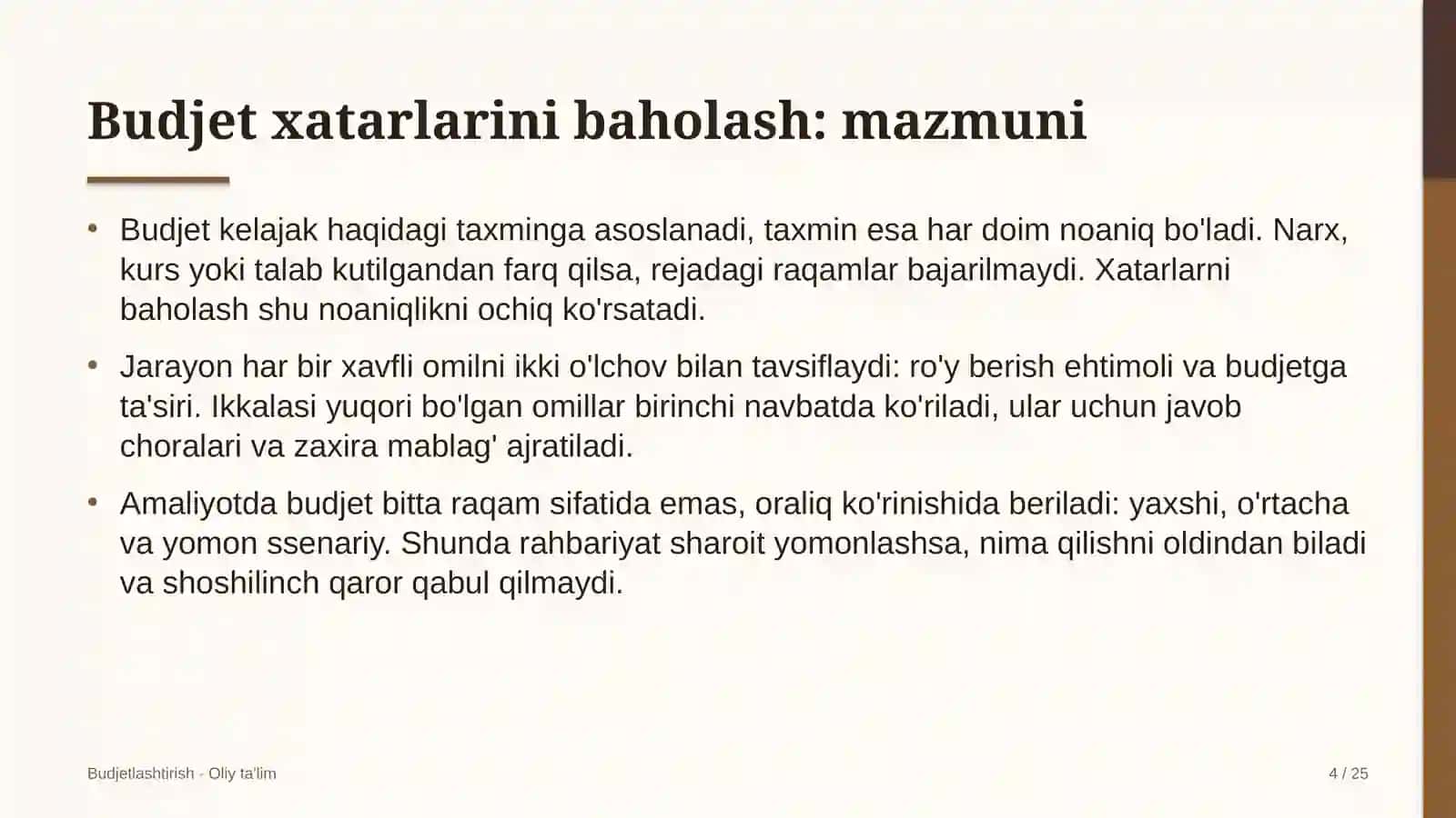 turoperatorlik kompaniyalarida budjet xatarlarini baholash 2633 4