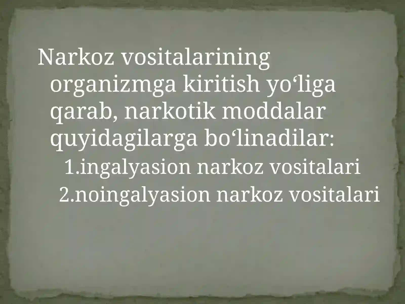 Narkoz vositalari 4