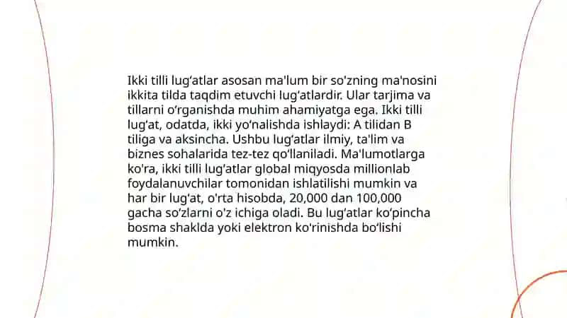Lugʻat tiplari va turlari 4