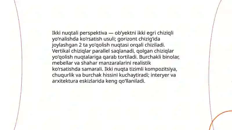 Perspektiva turlari 4