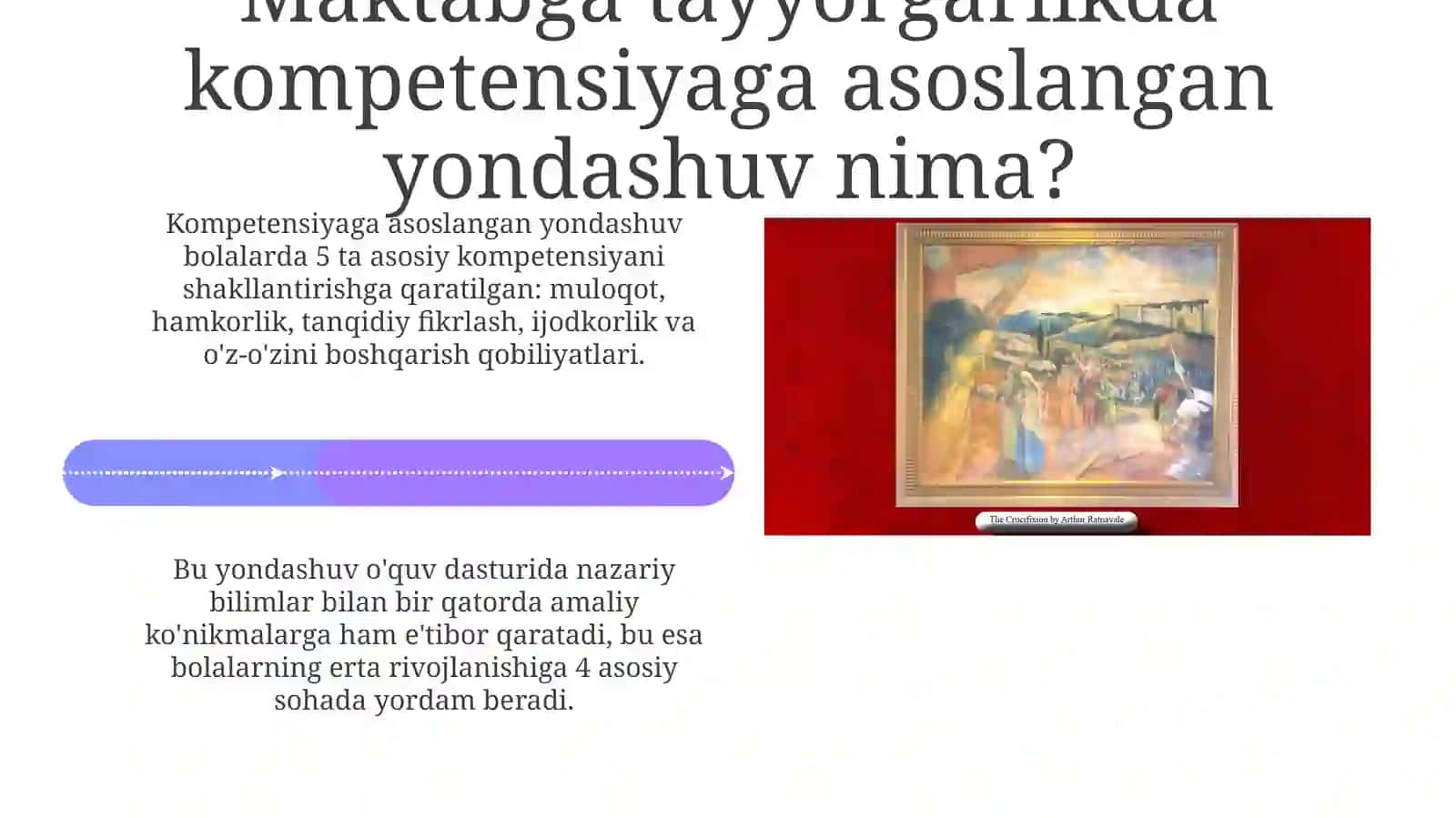 Bolalarnimaktabgatayyorlashdakompetensiyaviyyondashuvningahamiyativamazmuni 4