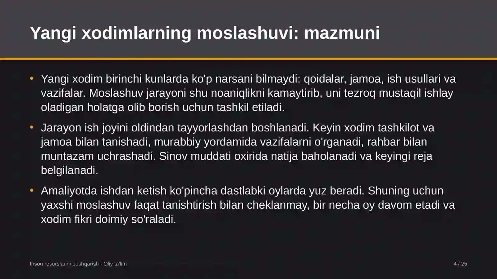 Xususiy telekanallarda yangi xodimlarning moslashuvi 4