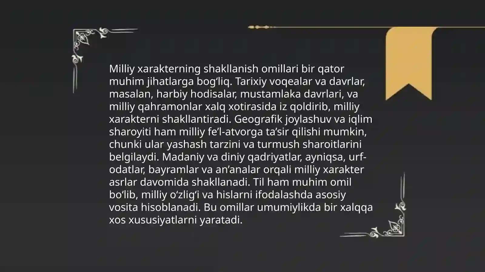 Milliy xarakter va etnik indentiklik 4