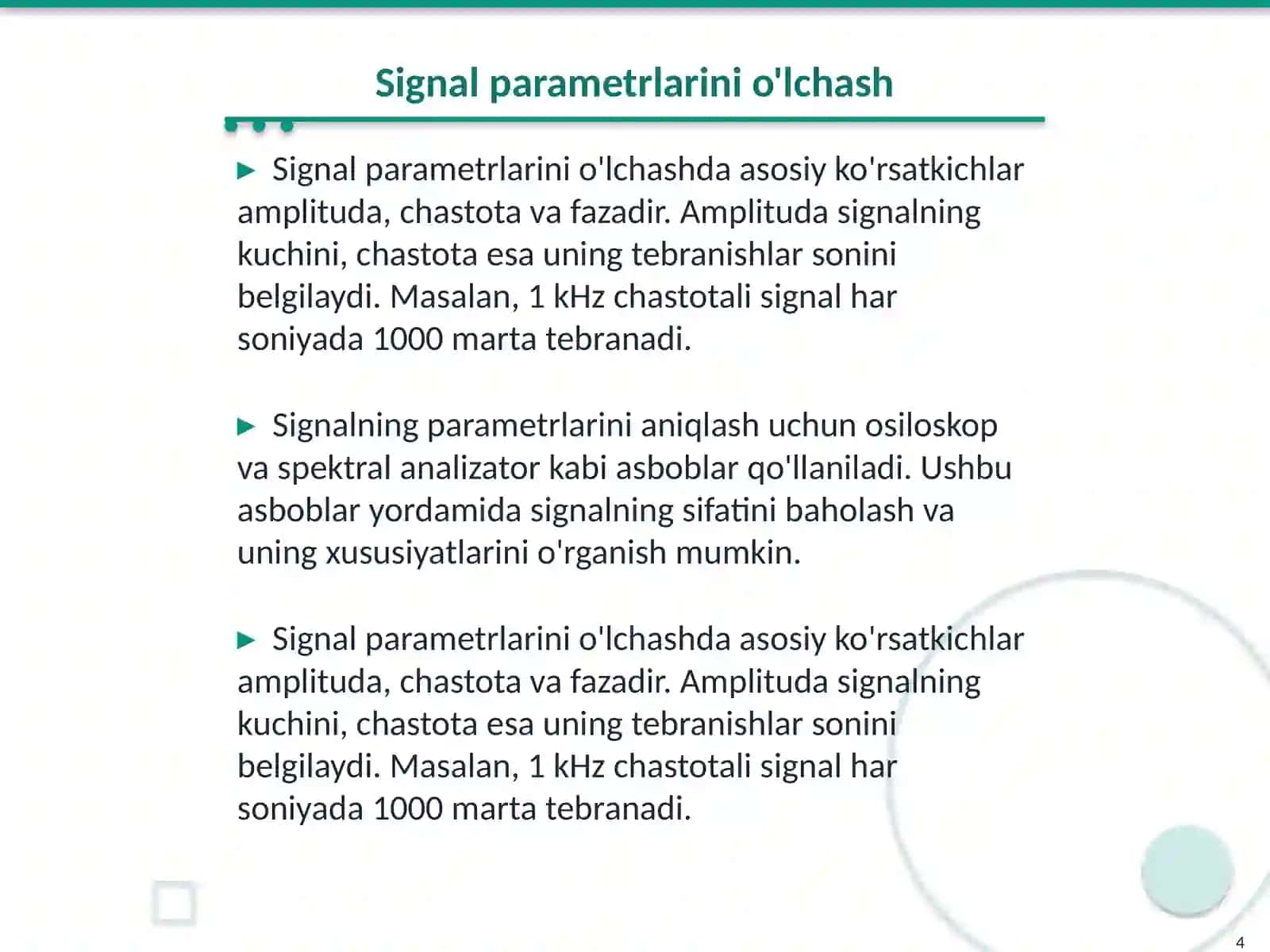 Signal sistemalar 4
