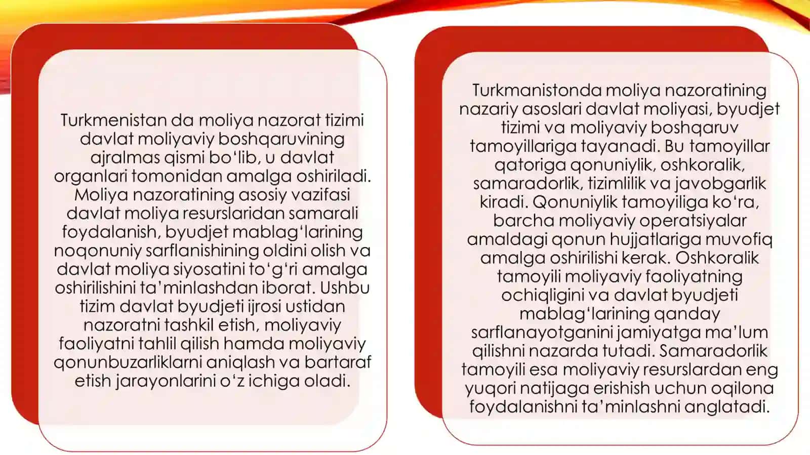 Turkmaniston moliya nazorat tizimi 4