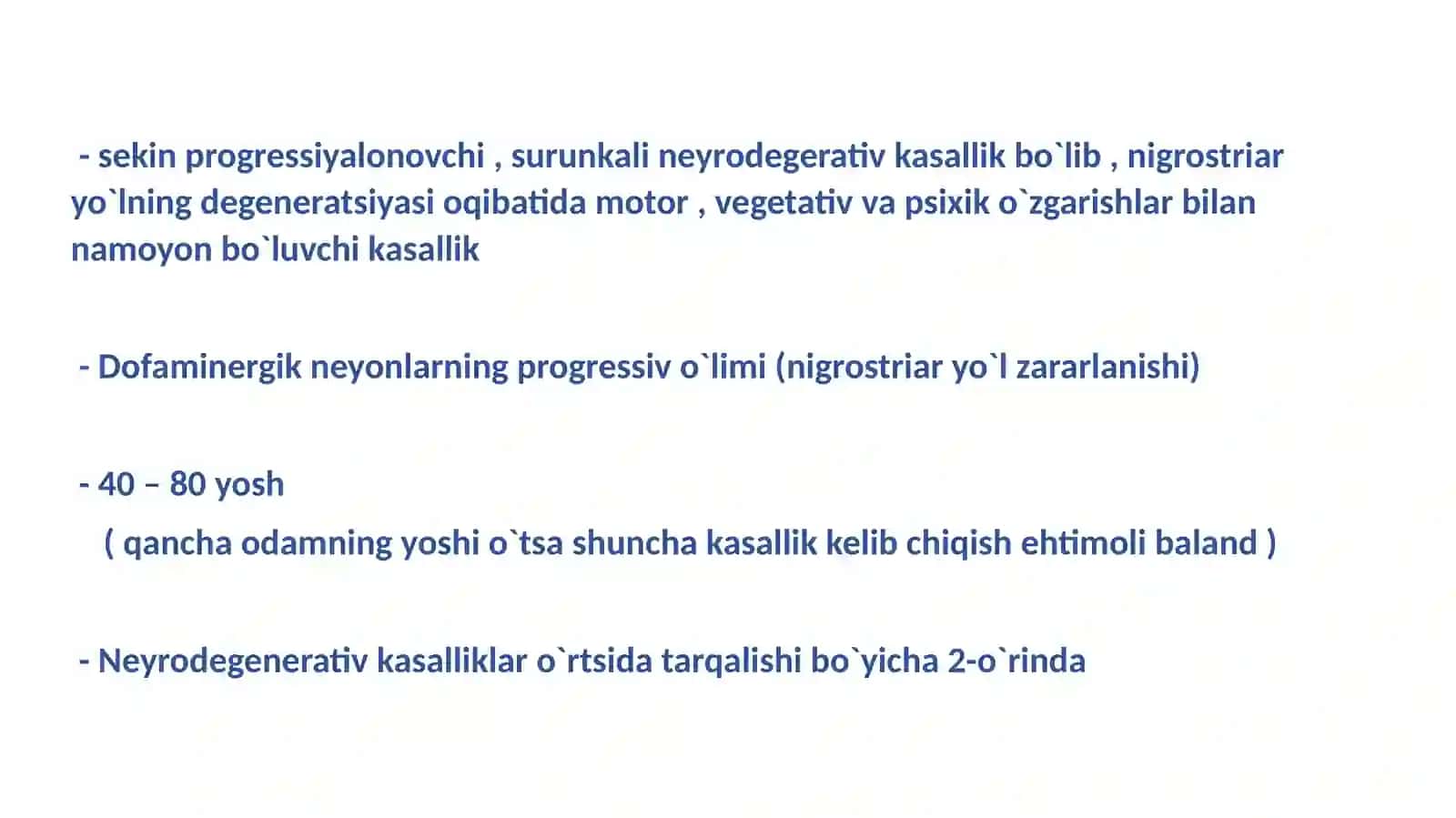 PARKINSON KASALLIGI 4