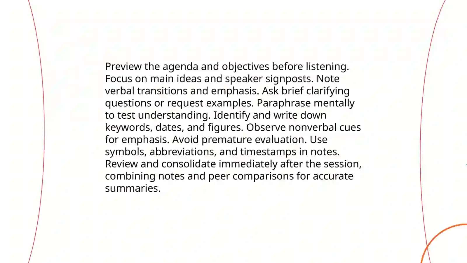 Writing summaries(lecture |conference notes) 4