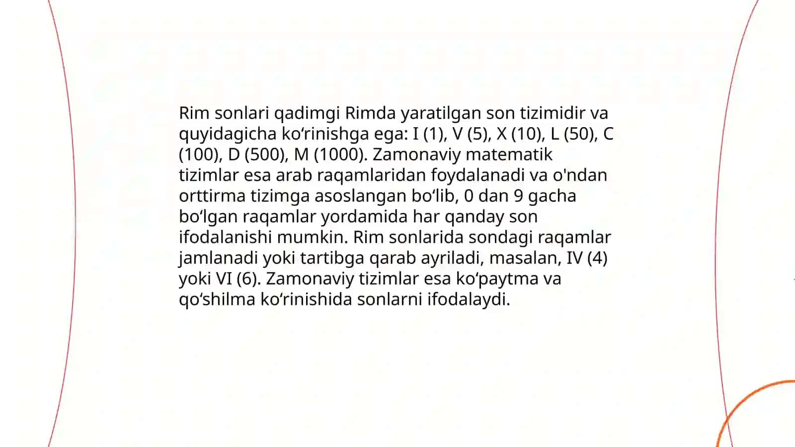 Rim sonlari 4
