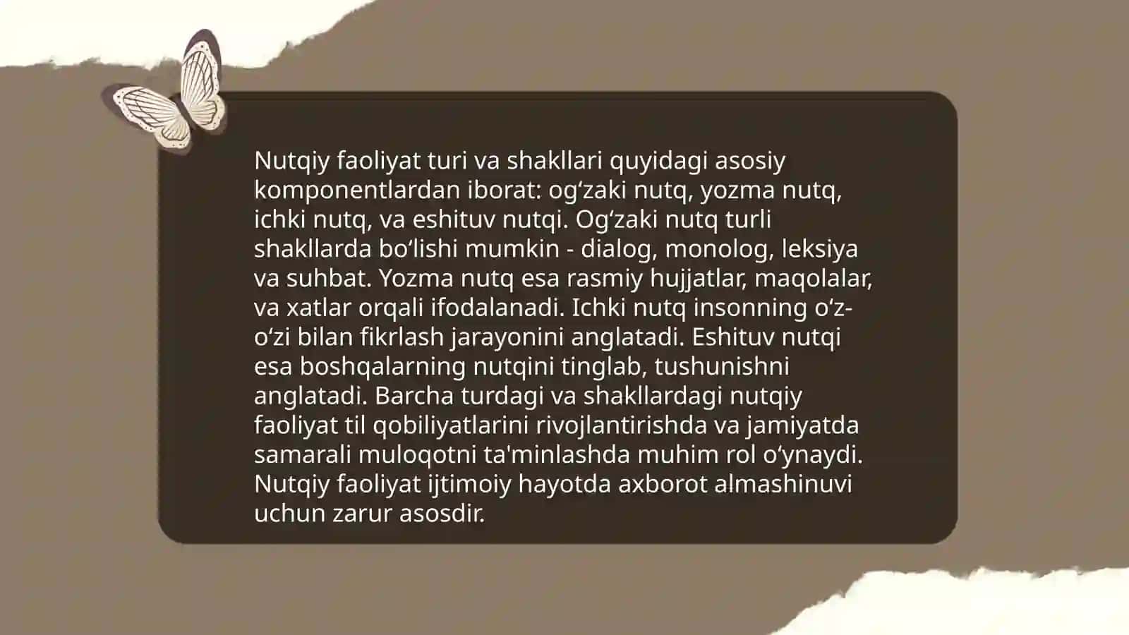 Nutq va nutqiy faoliyat 4