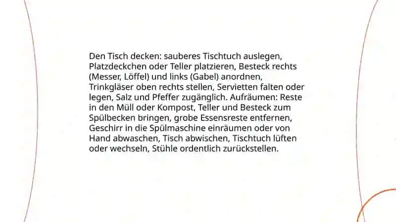 Ich helfe meinen Eltern 4
