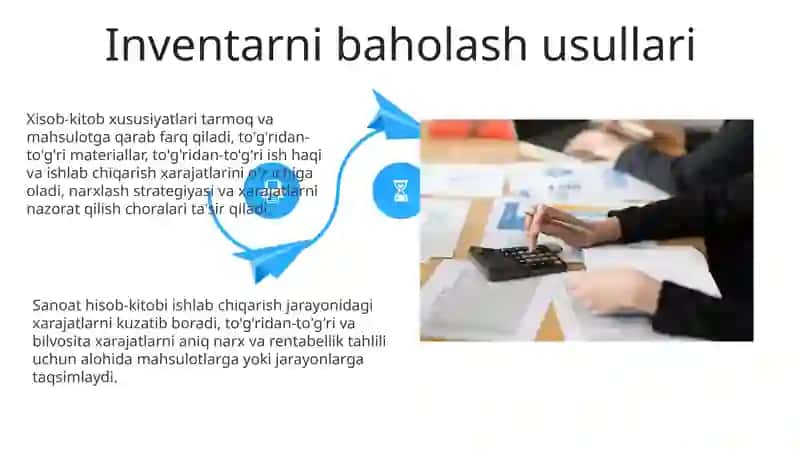 Sanoatda xarajatlar hisobi va tannarx kalkulatsiyasi 4