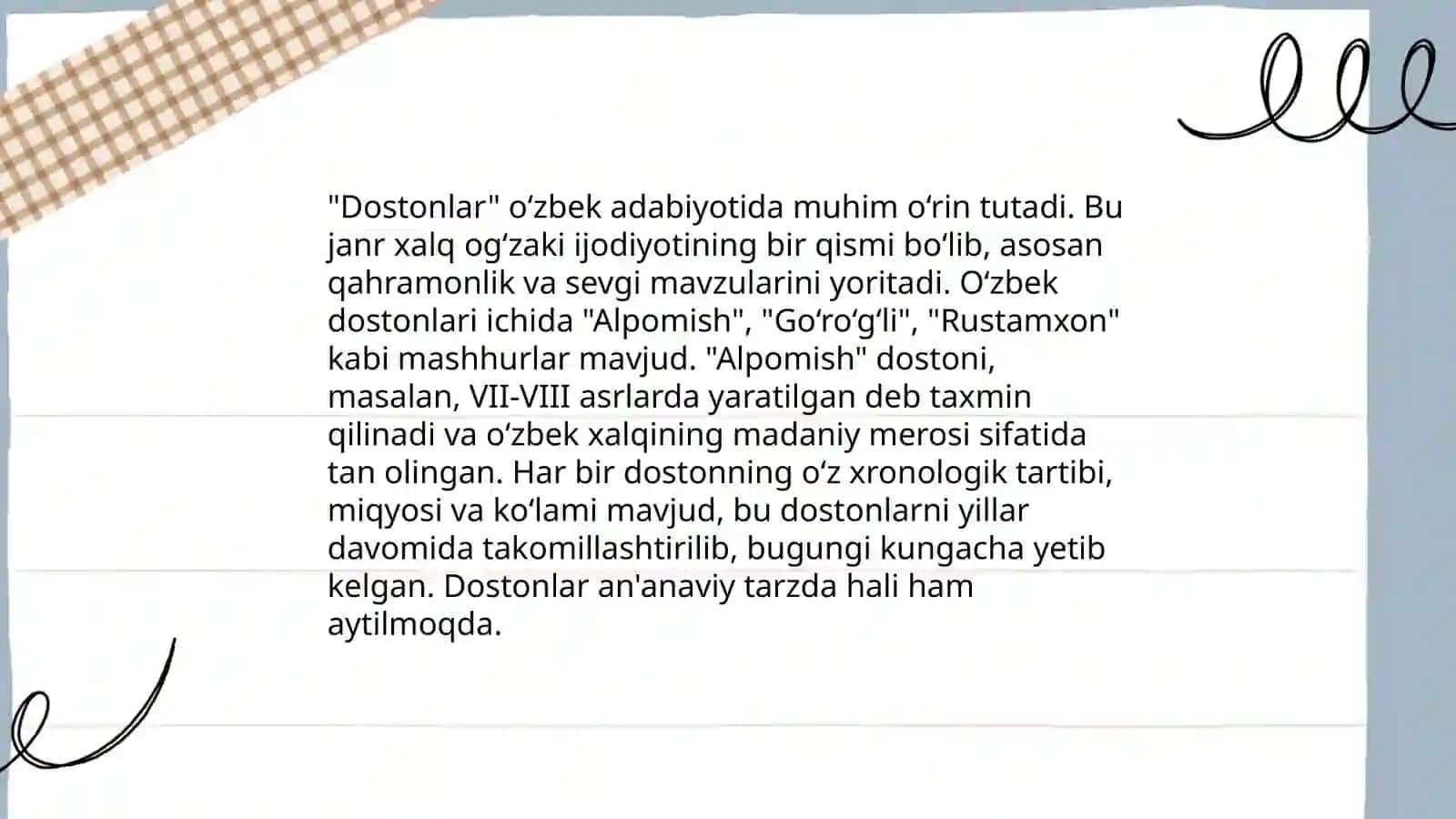O'zbek xalq ertaklari 4
