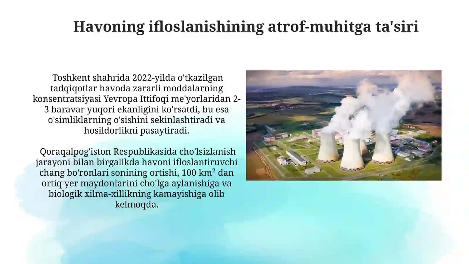 Atmosfera ifloslanishi 4
