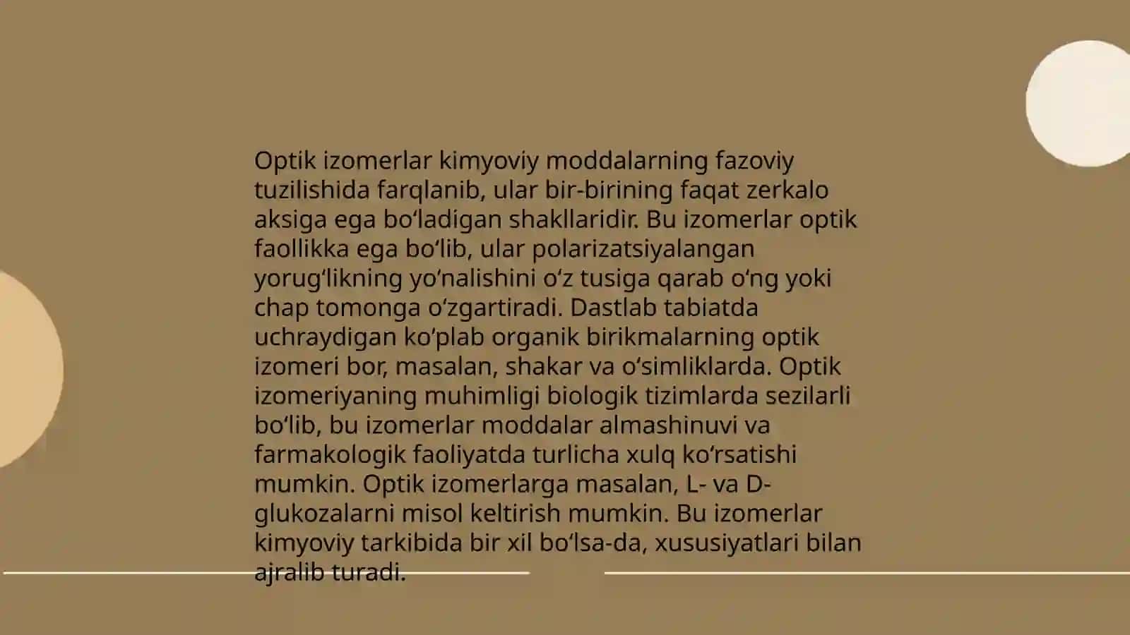 Kiral uglerod atomlari 4