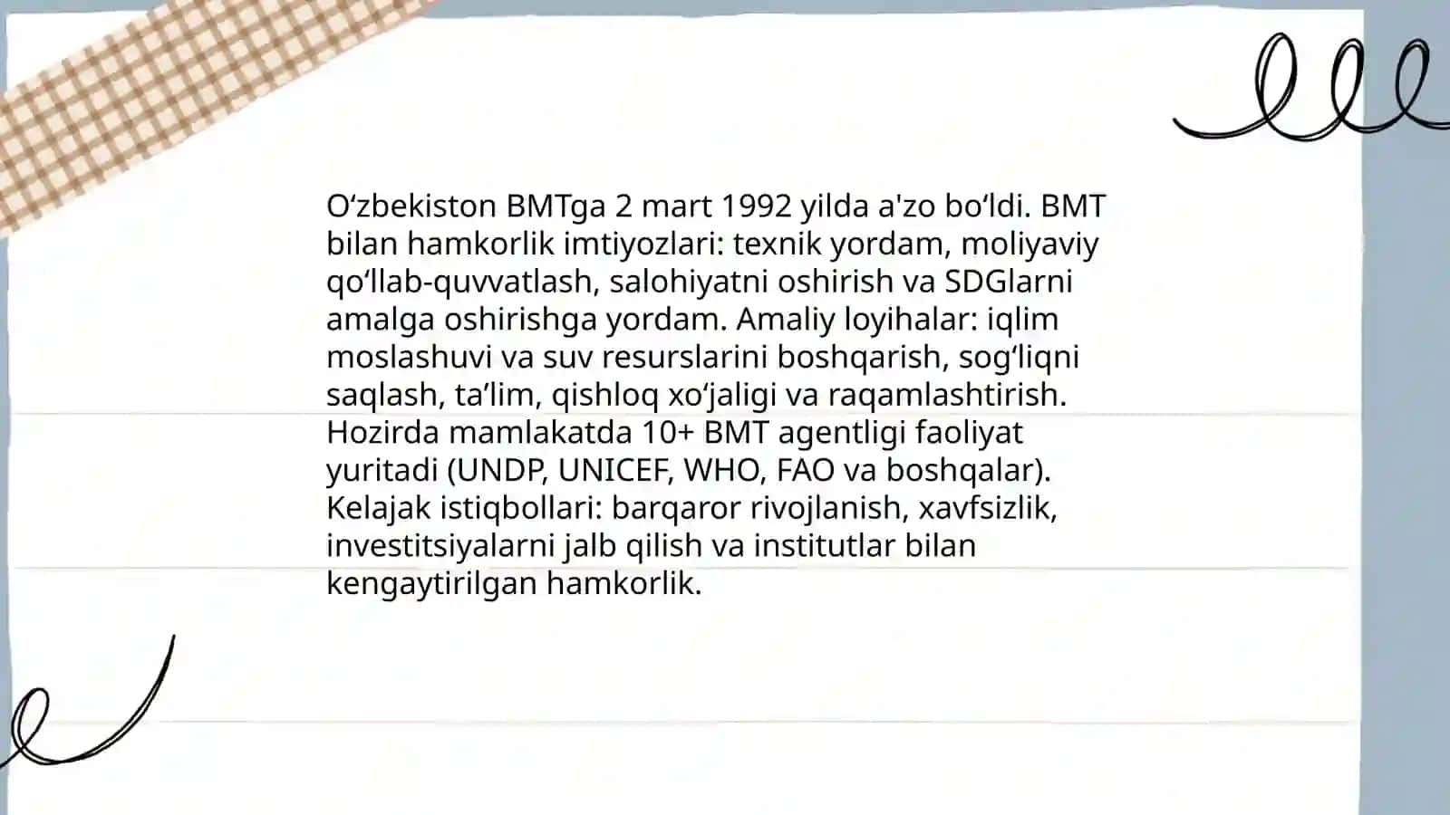 Oʻzbekiston va jahon hamjamiyati 4