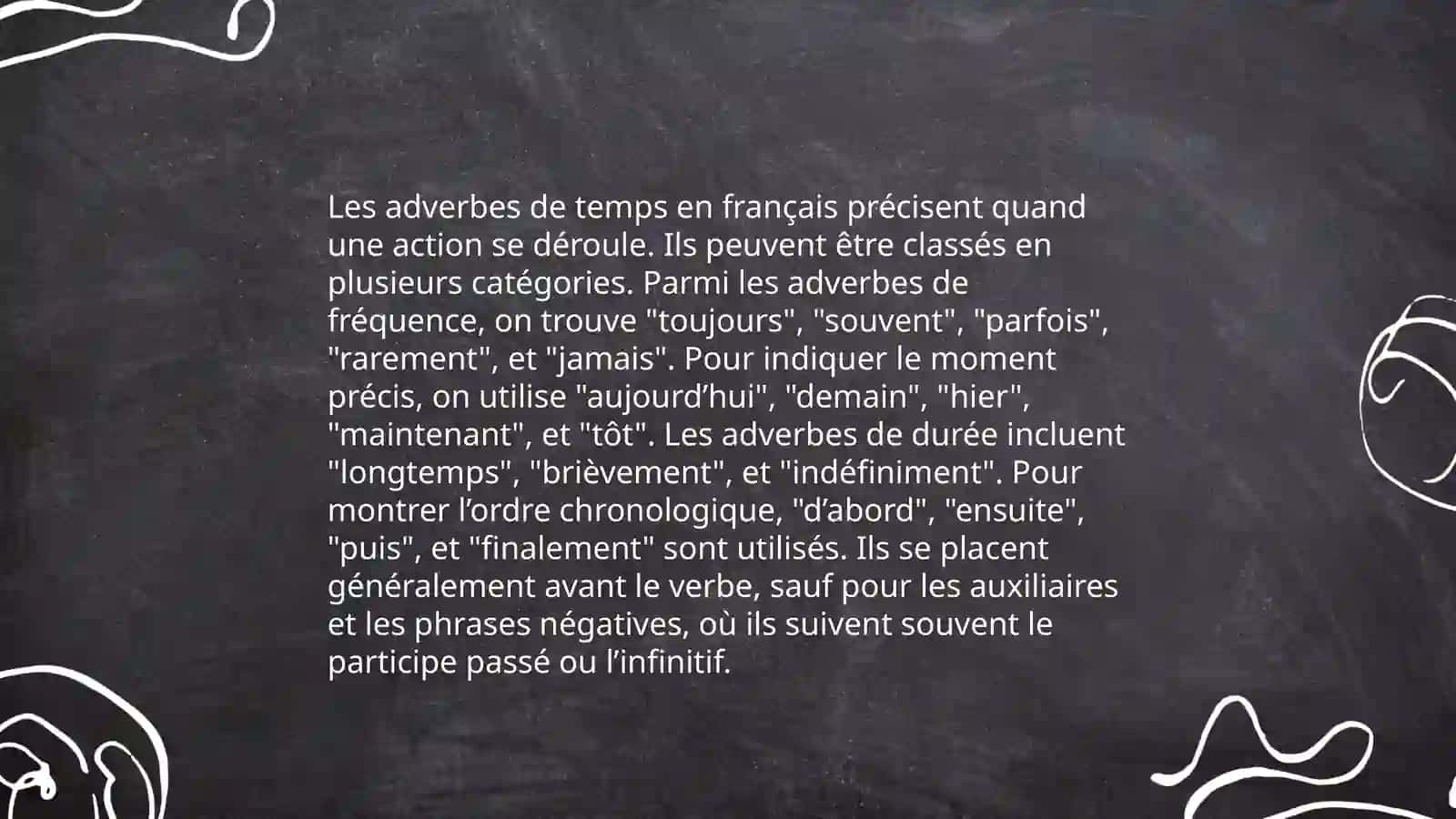 Les adverbes 4