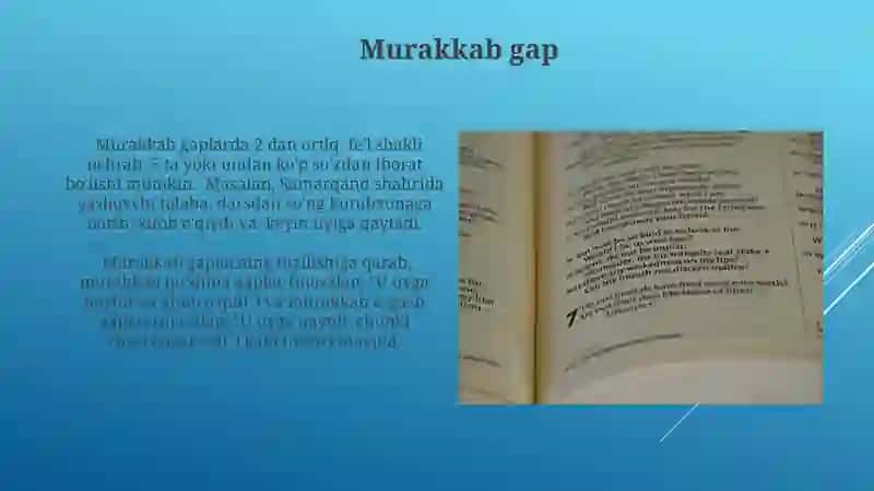 So'z birikmasi. Gap 4