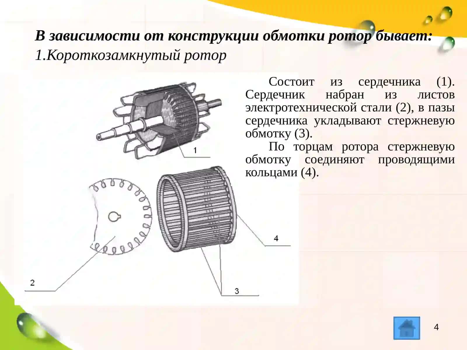Асинхронный двигатель 4