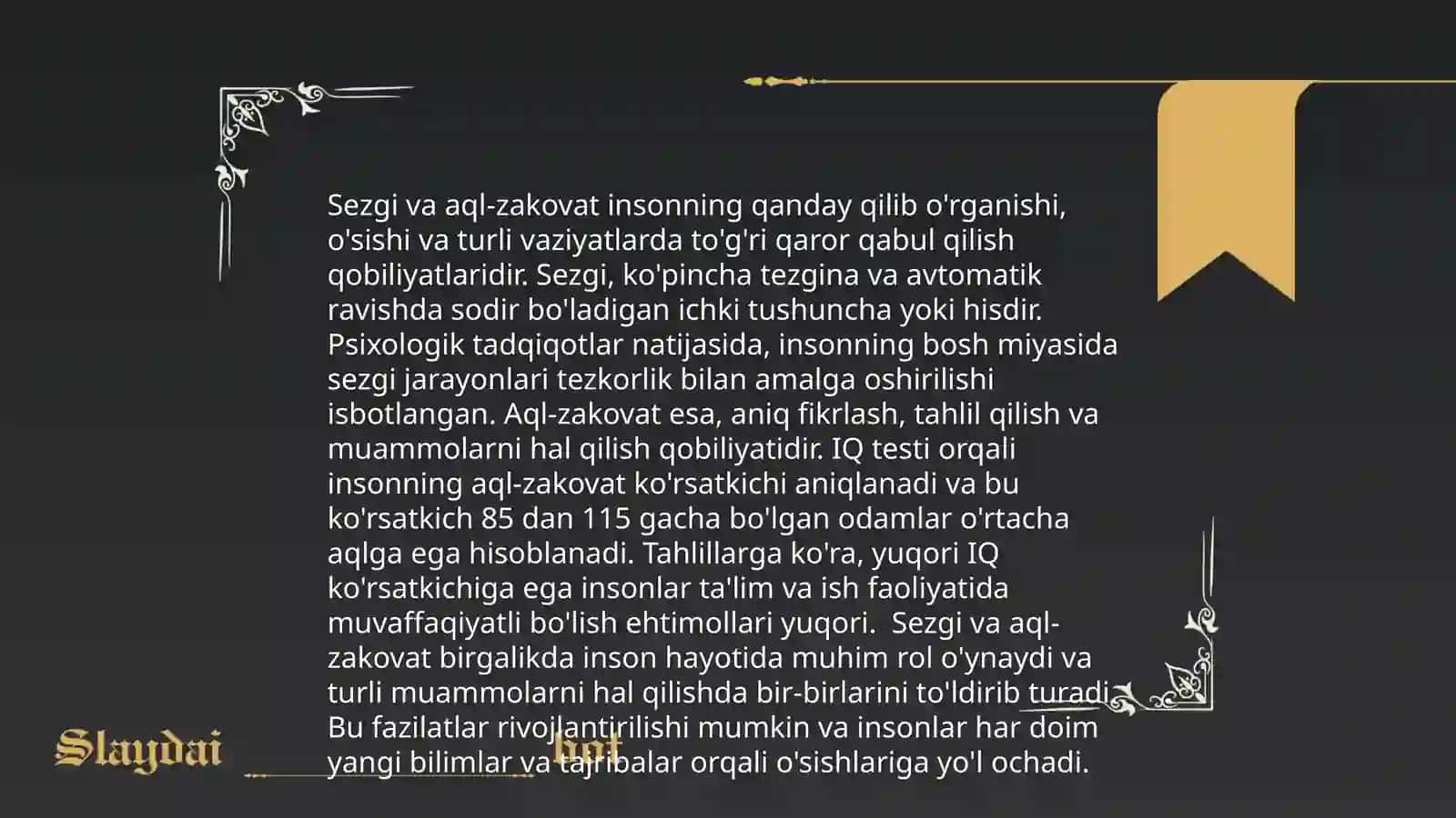 Sezgi 4