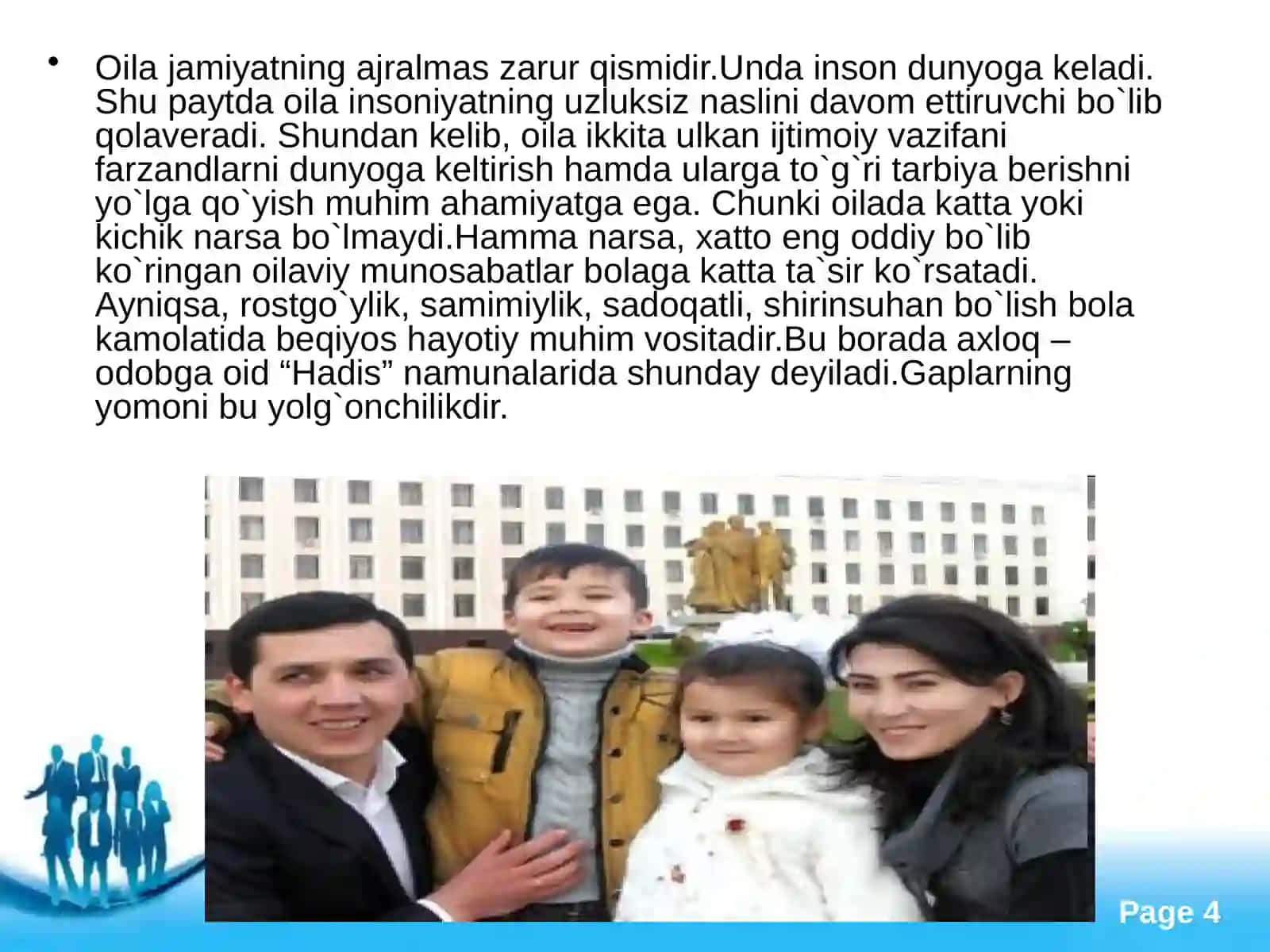 BOLA TARBIYASIDA OILANING ROLI 4