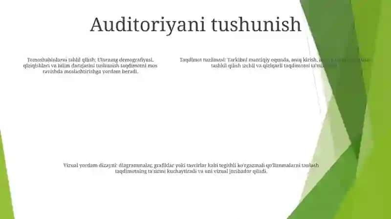 Taqdimot Tayyorlash 4