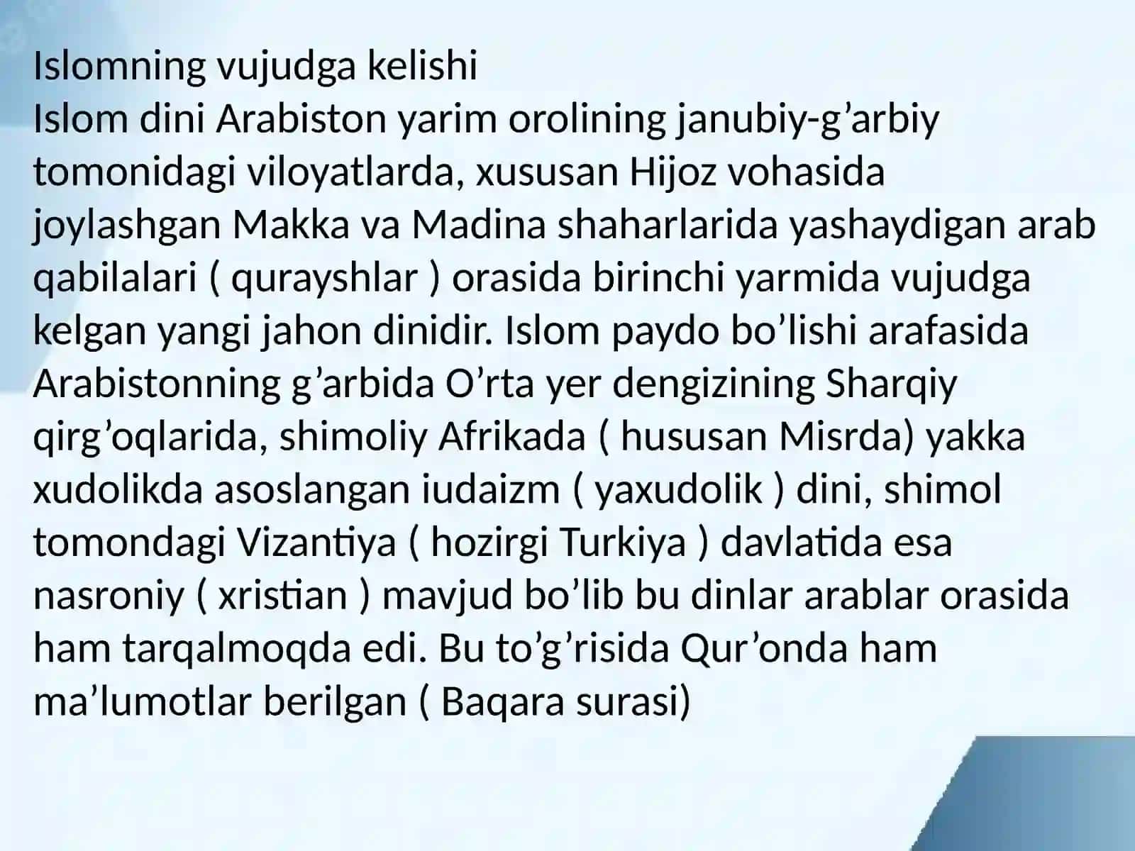 Islom nurli ma'rifat dini 4