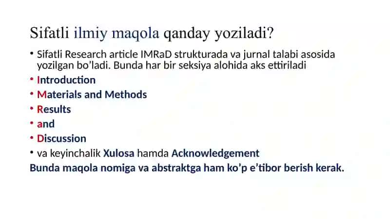 Ilmiy maqola yozish 4