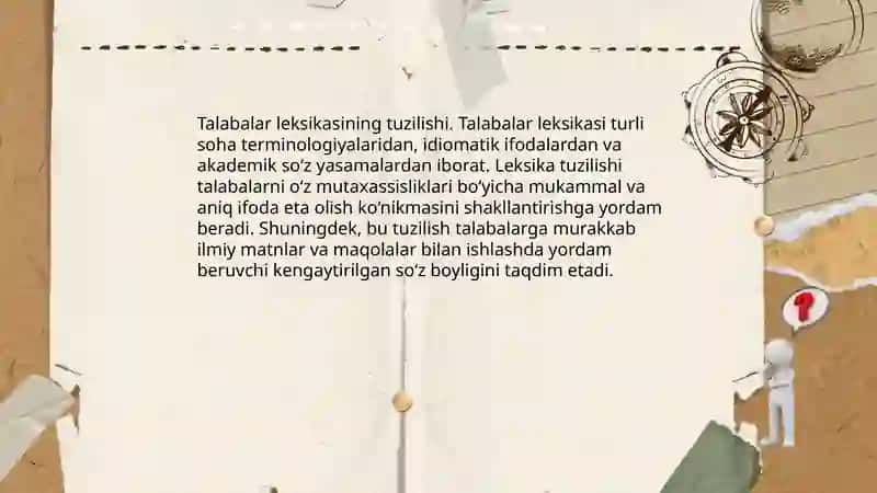 Lotin tilida talabalar leksikasi 4