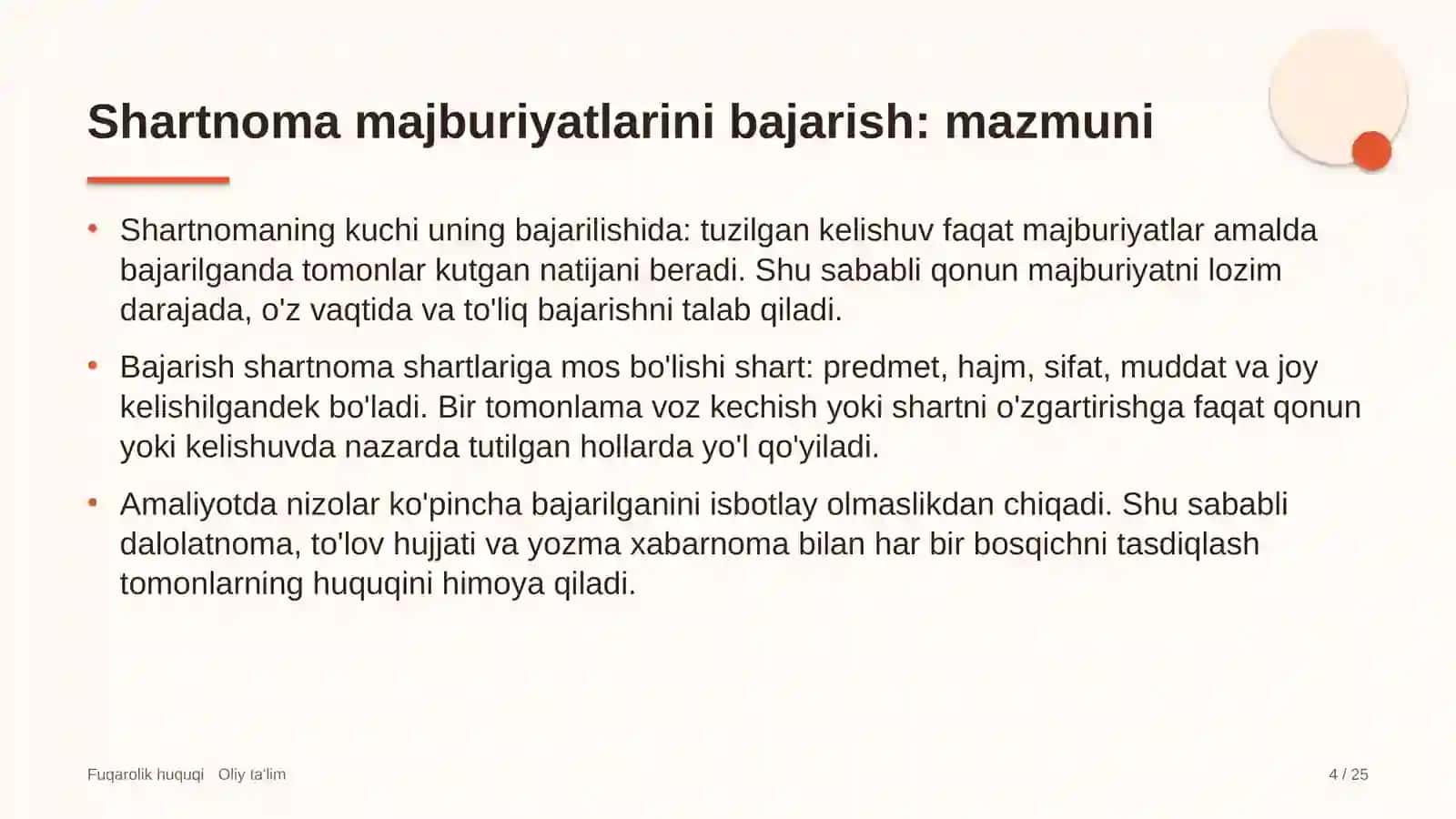 Hosting provayderlarida shartnoma majburiyatlarini bajarish 4
