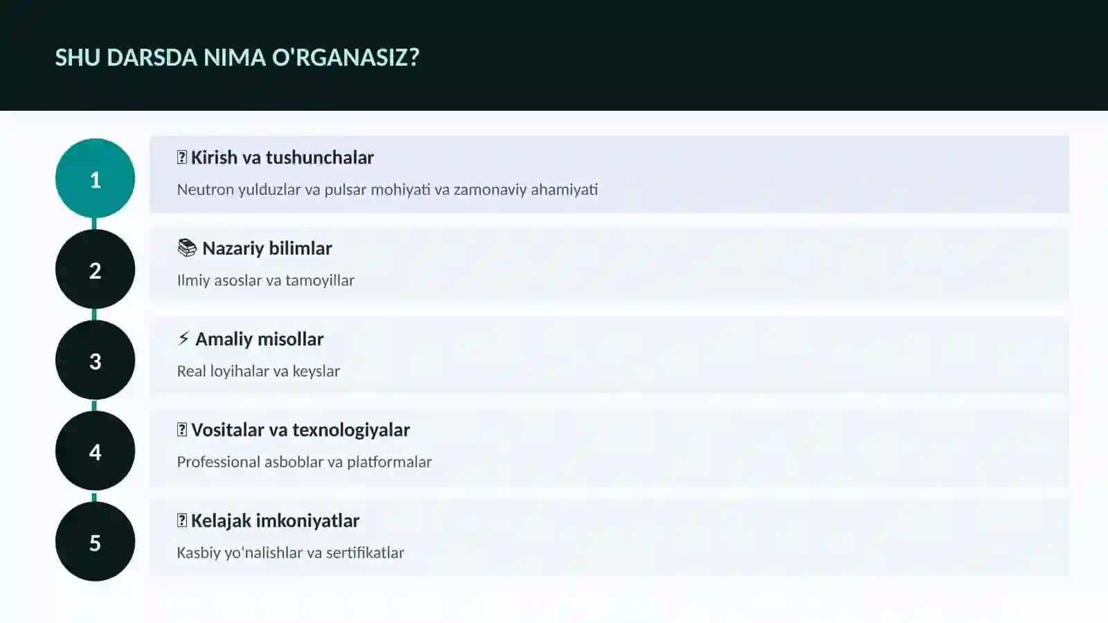 Neutron yulduzlar va pulsar 4