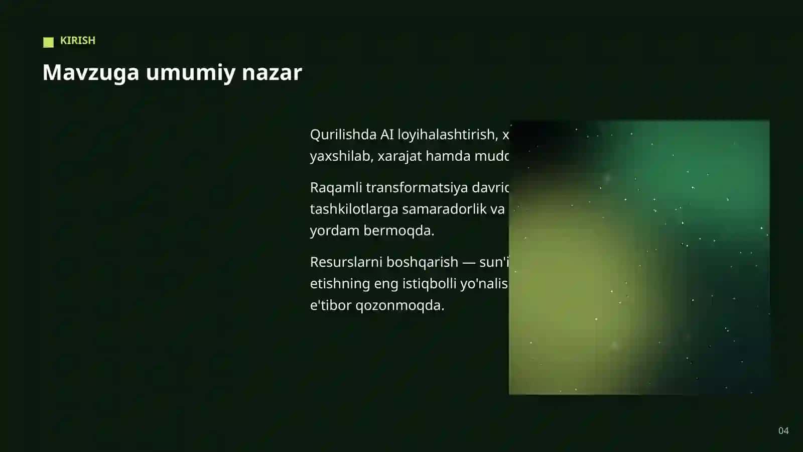 Qurilishda AI 4