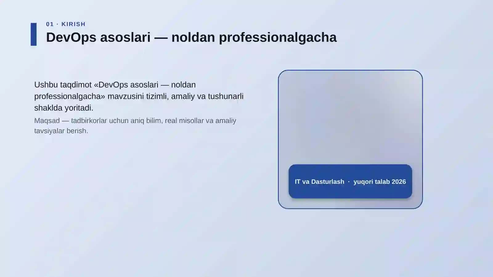 DevOps asoslari — noldan professionalgacha 4