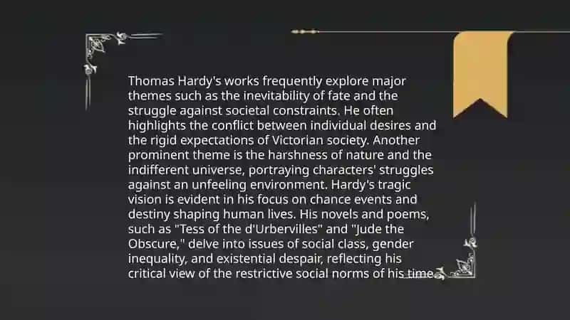 Thomas Hardy's Life and Biography 4