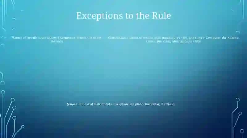 Definite Article 4