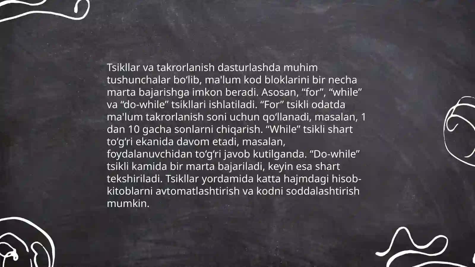 Oddiy arifmetik amallar 4